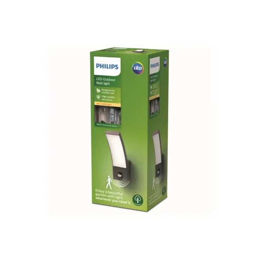 Philips Splay LED lamp antraciet sensor 2.700 K