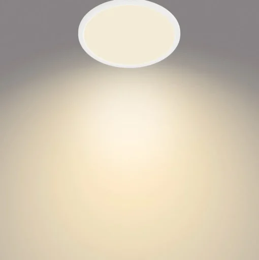 Philips SuperSlim LED IP44 2.700K Ø 24,5 cm wit
