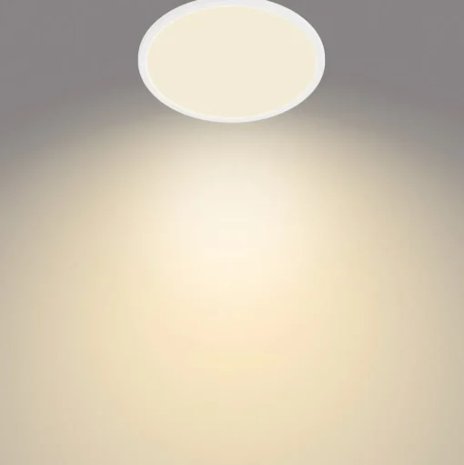 Philips SuperSlim LED IP44 2.700K Ø 29,5 cm wit