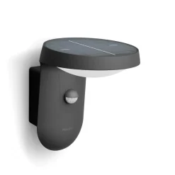 Philips Tyla solar-buitenwandlamp, sensor, A-label