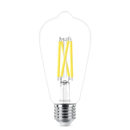 Philips Warmglow E27 LED lamp rustiek 5,9W helder