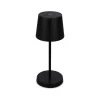 Piha LED tafellamp met oplaadbare batterij, zwart