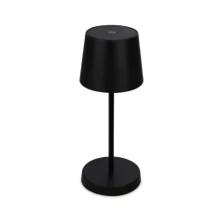 Piha LED tafellamp met oplaadbare batterij, zwart