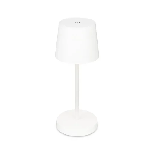 Piha LED tafellamp met oplaadbare batterij, wit