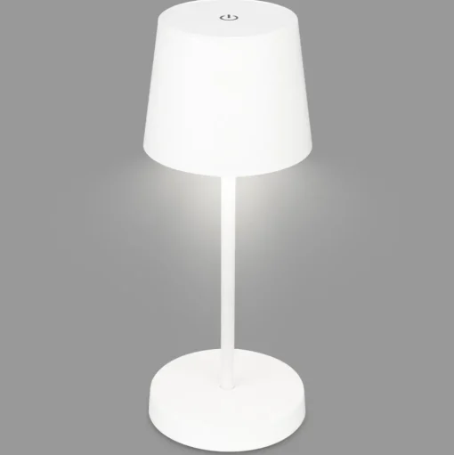 Piha LED tafellamp met oplaadbare batterij, wit