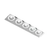 Plafondinbouwspot Olympia T233 5-lamps