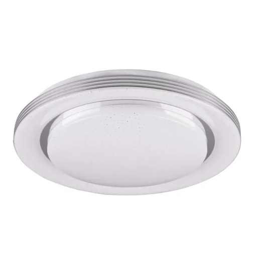 Plafondlamp Atria, Ø 48 cm, wit, kunststof, CCT