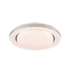Plafondlamp Atria, Ø 38 cm, wit, kunststof, CCT