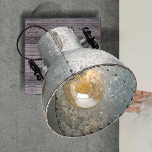 Plafondlamp Barnstaple industrieel design 1-lamp