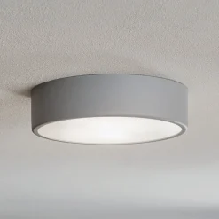 Plafondlamp Cleo 300, Ø 30 cm grijs