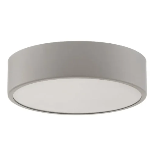 Plafondlamp Cleo 300, Ø 30 cm grijs
