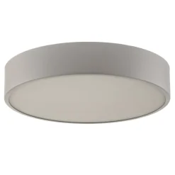 Plafondlamp Cleo 400, Ø 40 cm grijs
