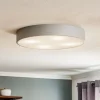 Plafondlamp Cleo 500, Ø 50 cm grijs