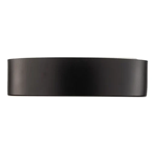 Plafondlamp Cleo 300, IP54, Ø 30 cm zwart