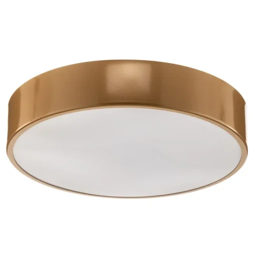 Plafondlamp Cleo 400, IP54, Ø 40 cm goud
