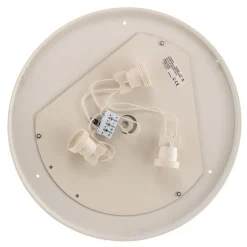 Plafondlamp Cleo 400, IP54, Ø 40 cm goud