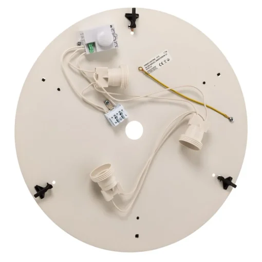 Plafondlamp Cleo 400, koper, sensor, IP20, Ø 40 cm, metaal