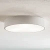Plafondlamp Cleo 400, wit, sensor, IP20, Ø 40 cm, metaal