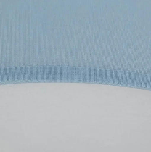 Plafondlamp Cloud, blauw, 63 cm lang, textiel, wolk, E27