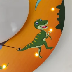 Plafondlamp Dinos met LED sterrenhemel