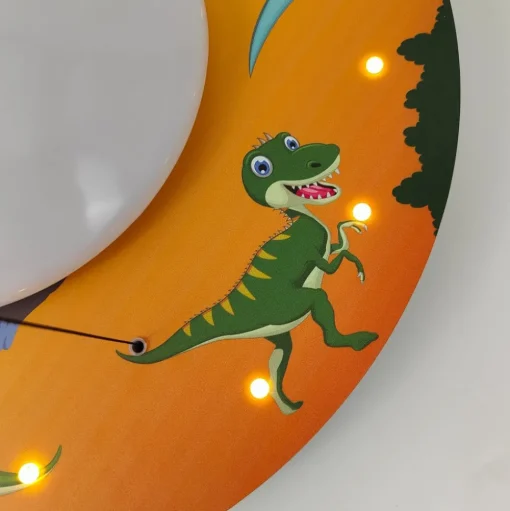 Plafondlamp Dinos met LED sterrenhemel