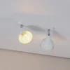 Plafondlamp Elba, 34 cm, 2-lamps, wit, metaal, E27