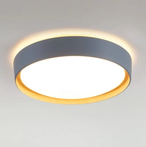 Plafondlamp Emilia, drievoudig dimbaar, grijs