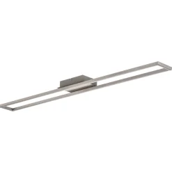 Plafondlamp Frame, 3-traps-dimbaar, alu, 110x12cm