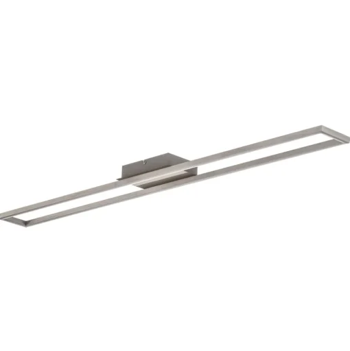Plafondlamp Frame, 3-traps-dimbaar, alu, 110x12cm