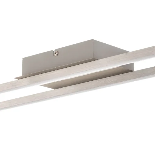 Plafondlamp Frame, 3-traps-dimbaar, alu, 110x12cm