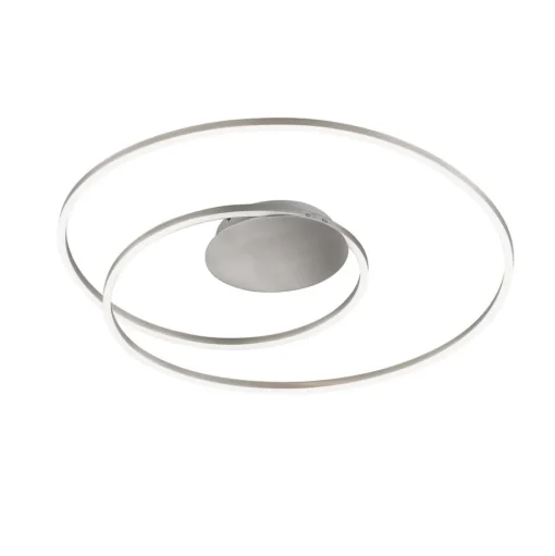 Plafondlamp Holy Ø 68cm nikkel mat