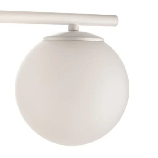 Plafondlamp Kabo, 1-arm, wit, 6-lamps