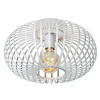 Plafondlamp Manuela, Ø 40 cm, wit