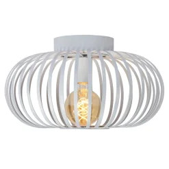 Plafondlamp Manuela, Ø 40 cm, wit