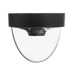 Plafondlamp Nook met heldere kap, grafiet