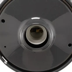 Plafondlamp Nook met heldere kap, grafiet