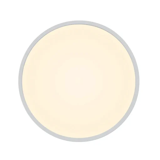 Plafondlamp Oja Smart, wit, Ø 42 cm