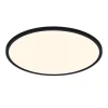Plafondlamp Oja Smart, zwart, Ø 60 cm