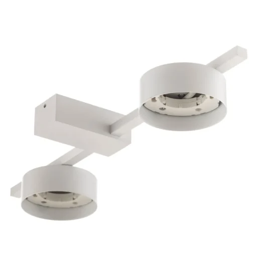 Plafondlamp Pills II, wit, 2-lamps