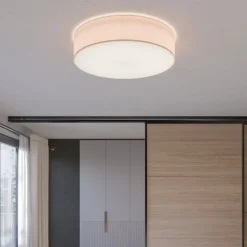 Plafondlamp Rondo, beige, Ø 60 cm