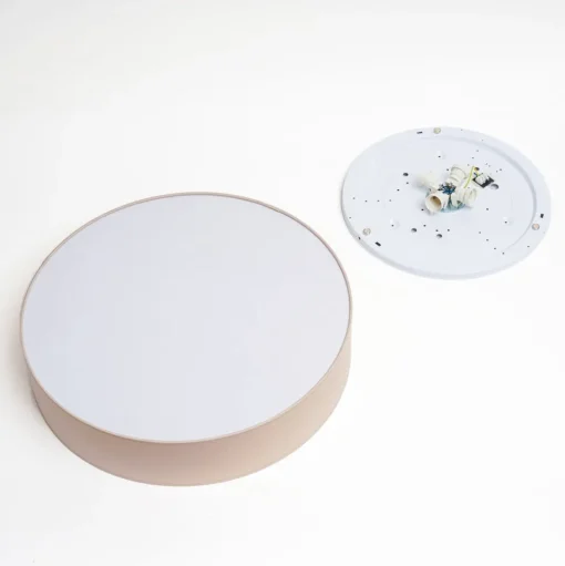 Plafondlamp Rondo, beige, Ø 60 cm