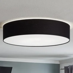 Plafondlamp Rondo, donkergrijs Ø 60 cm