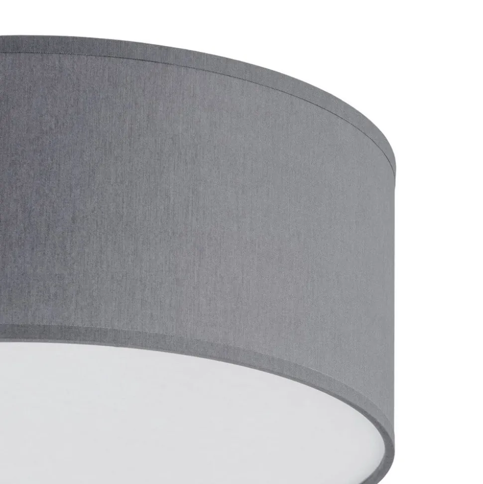 Plafondlamp Rondo, grijs, Ø 50 cm