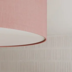 Plafondlamp Rondo Kids, Ø 38 cm, roze