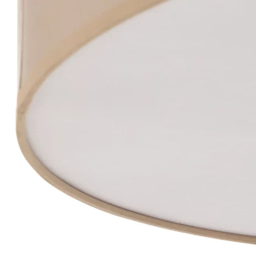 Plafondlamp Rondo met afstand, crème Ø 60 cm