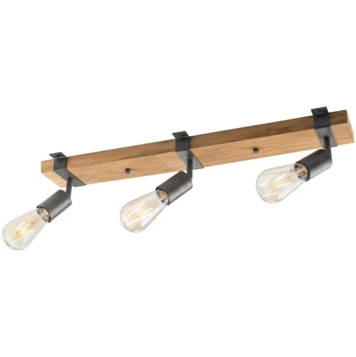 Plafondlamp Slat, zwenkbaar, 3-lamps