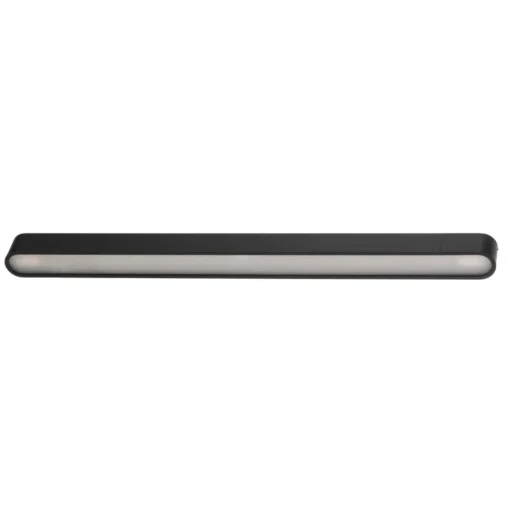 Plafondlamp Soft, 95 x 6 cm, grafiet, aluminium, G13