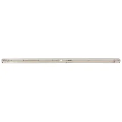 Plafondlamp Soft, 125 x 6 cm, wit, aluminium, G13