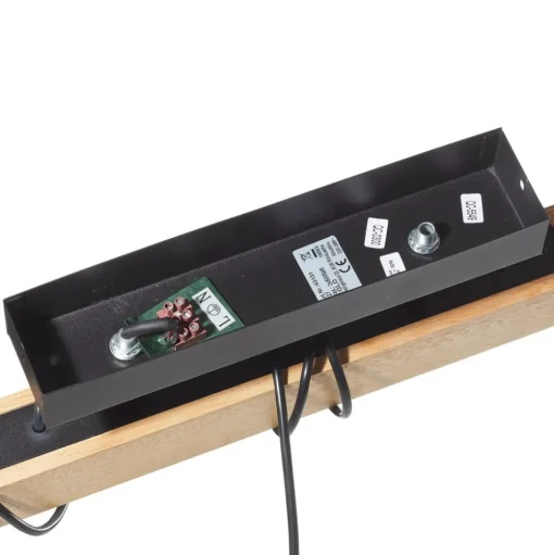 Plafondlamp Townshend 5 met 3 kooikappen