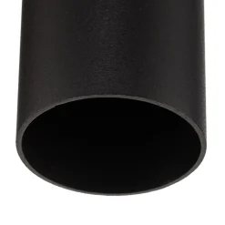 Plafondlamp Tube in cilindervorm, zwart